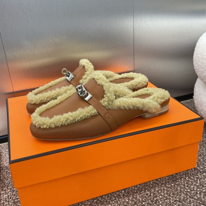 Hermes Slippers